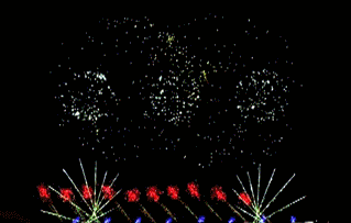 Gif animé feux d'artifices 109